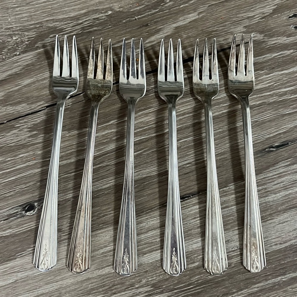 Vintage Avon cheese forks